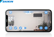 La marca lanza su propia App de realidad aumentada, una herramienta única que permite visualizar en 3D el equipo de climatización más adecuado para cada espacio