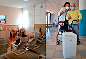 Los purificadores de aire permiten garantizar un ambiente limpio y sano en estos espacios de alto riesgo durante la pandemia