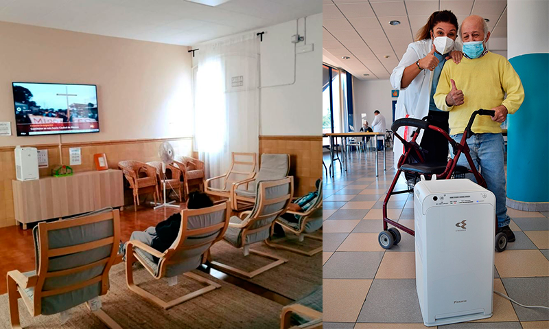 DAIKIN y la Obra Social San Juan de Dios se unen para mejorar la calidad del aire en varios centros de mayores, de menores, de discapacitados y hospitales de nueve ciudades españolas DAIKIN y la Obra Social San Juan de Dios se unen para mejorar la calidad del aire en varios centros de mayores, de menores, de discapacitados y hospitales de nueve ciudades españolas