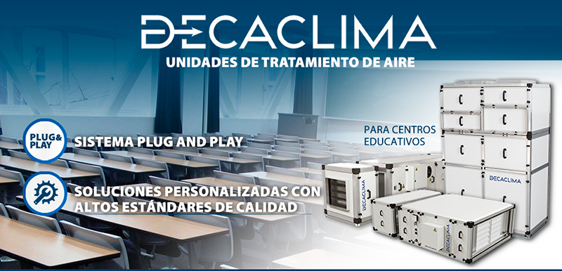 DECACLIMA "calor en las aulas" DECACLIMA "calor en las aulas"
