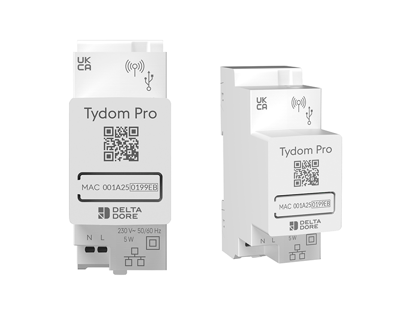 DELTA Dore presenta sus nuevas pasarelas para la casa conectada Tydom Home y Tydom Pro, más abiertas para los hogares evolutivos