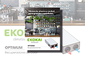 Los recuperadores de calor de Ekokai están fabricados bajo los más altos estándares de calidad y de acuerdo a la normativa ErP2018