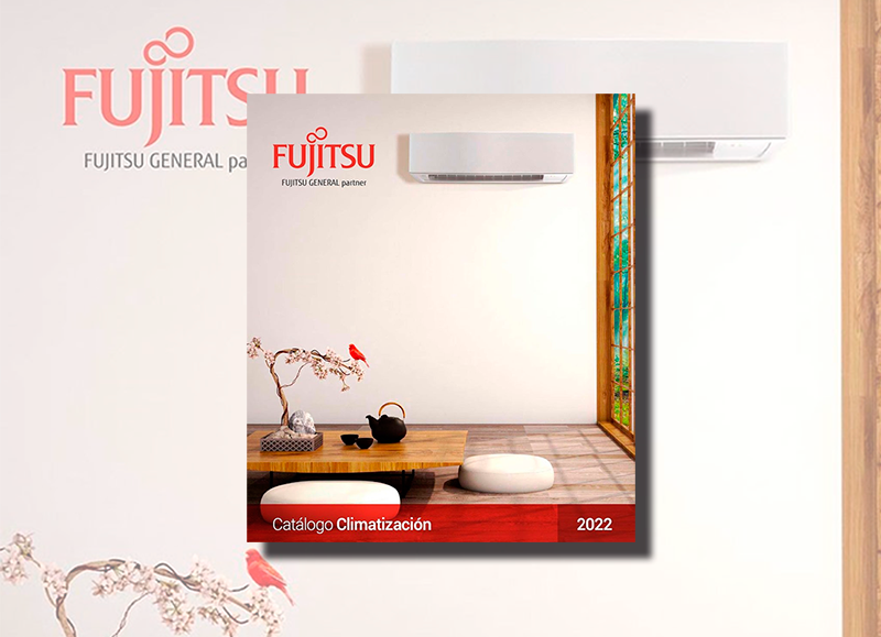 EUROFRED presenta el nuevo Catálogo de Climatización para 2022 de Fujitsu con más de 700 referencias