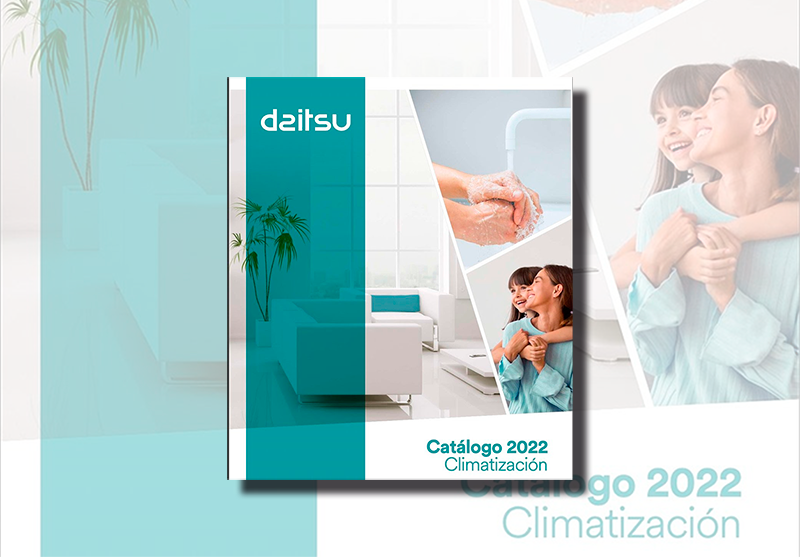 EUROFRED presenta el catálogo 2022 de Daitsu, con más de 130 novedades en climatización y eficienci