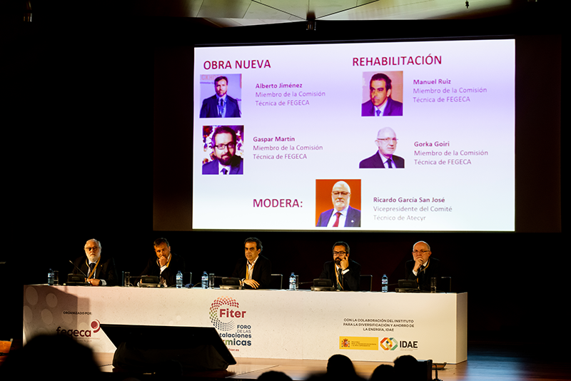 FITER reunió a más de 250 asistentes para debatir sobre la situación energética en la edificación