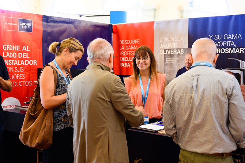GROHE de nuevo presente en los AUNA PARTNER DAYS 2022, esta vez en Barcelona