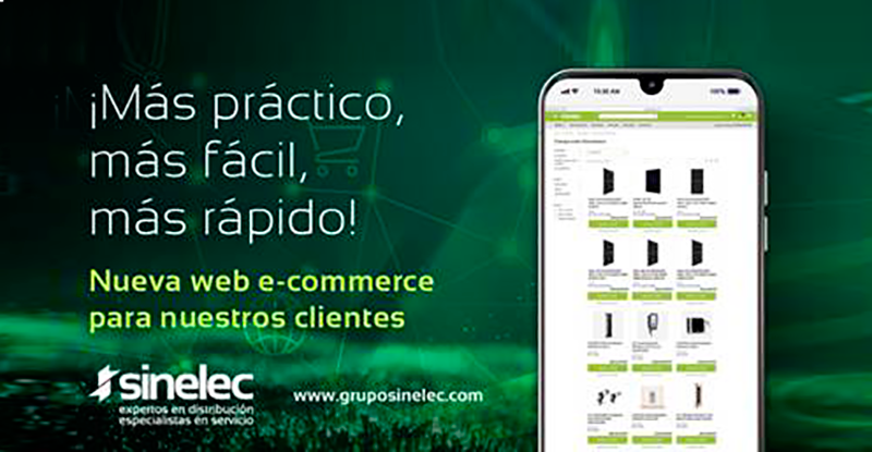 Grupo SINELEC lanza su nuevo e-commerce de venta de material para profesionales Grupo SINELEC lanza su nuevo e-commerce de venta de material para profesionales