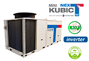 El equipo Roof Top Mini Kubic Next R-32 Series by Hitecsa climatiza uno de los locales de una importante cadena de restaurantes en Madrid