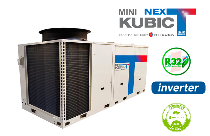 HITECSA, el Mini Kubic Next climatiza uno de los locales de una importante cadena de restaurantes HITECSA, el Mini Kubic Next climatiza uno de los locales de una importante cadena de restaurantes