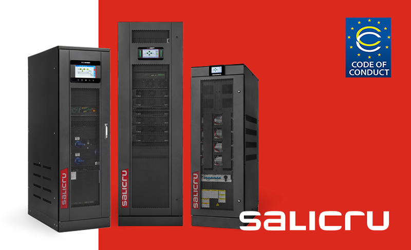 Los SAIs de SALICRU cumplen con el Código de Conducta de eficiencia energética de la Comisión Europea