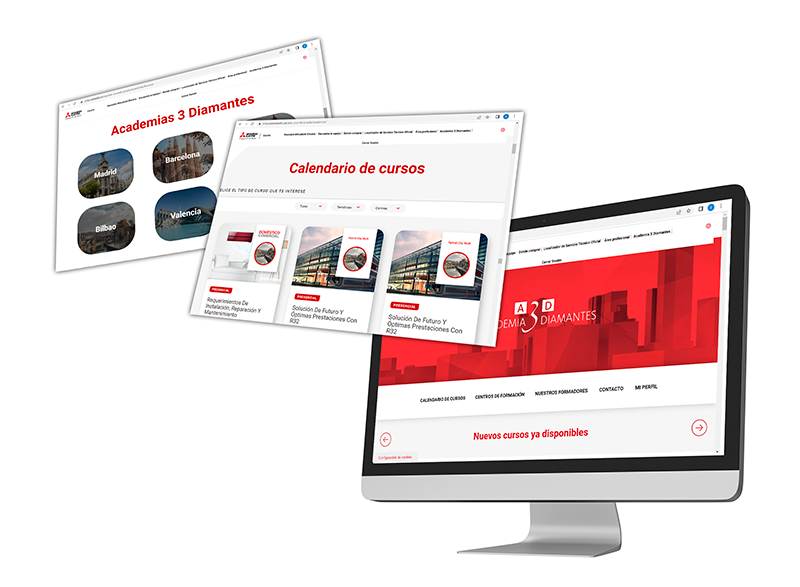 MITSUBISHI Electric lanza nueva “Academia 3 Diamantes” online MITSUBISHI Electric lanza nueva “Academia 3 Diamantes” online