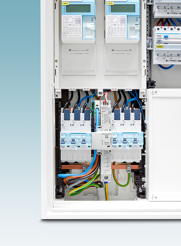 PHOENIX Contact, el descargador combinado contra rayos y sobretensiones para la centralización de contadores