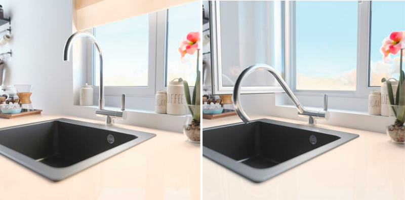 STH Informa: nuevo grifo de cocina Abatible FS22 para Agua Tratada