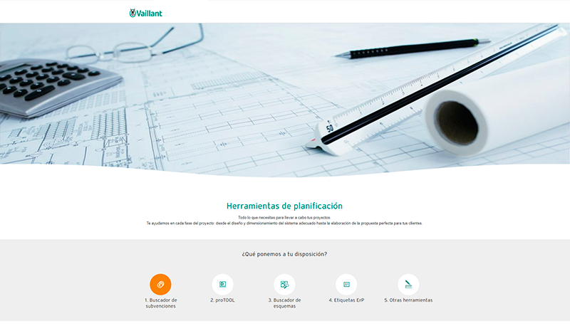 VAILLANT, nueva herramienta de subvenciones VAILLANT, nueva herramienta de subvenciones