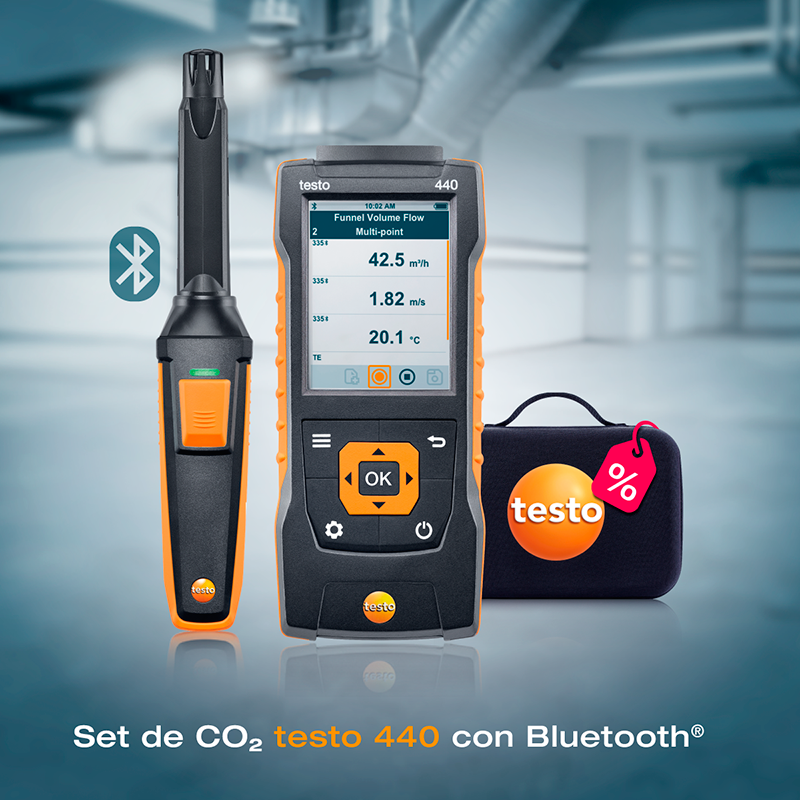TESTO les informa del INICIO DE CAMPAÑA: Los 3 sets del testo 440 y balómetro testo 420 al mejor precio ¡Por tiempo limitado! TESTO les informa del INICIO DE CAMPAÑA: Los 3 sets del testo 440 y balómetro testo 420 al mejor precio ¡Por tiempo limitado!