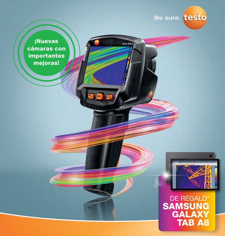 TESTO presenta nueva gama de cámaras termográficas