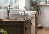 Tres Grifería abre un nuevo departamento de Contract con el objetivo de acercarse al prescriptor y ofrecer un servicio a medida de las necesidades de arquitectos, interioristas y promotores o constructores