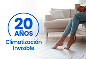 Uponor celebra dos décadas aportando mejoras en términos de confort, ahorro energético y reducción de emisiones de C02 gracias a la Climatización Invisible por superficies radiantes