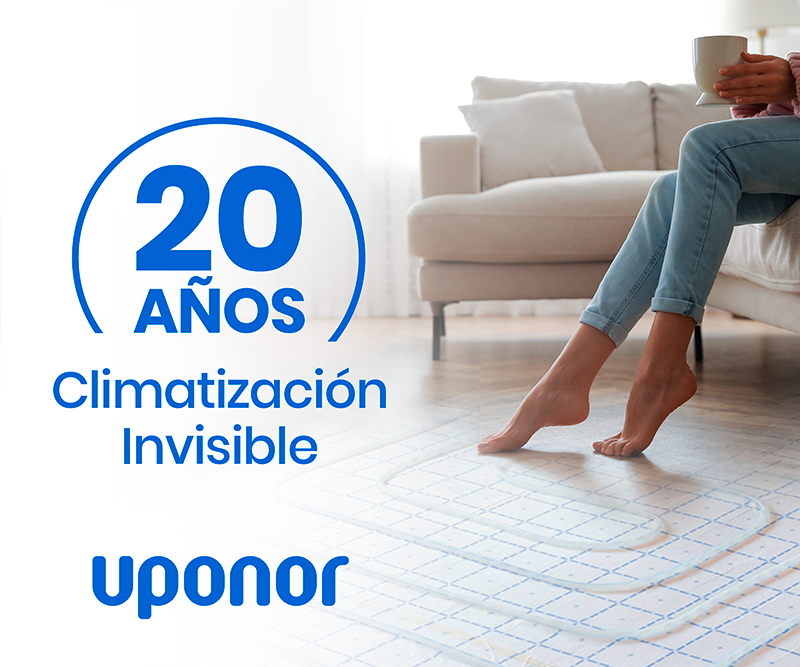 UPONOR, 20 años de Climatización Invisible en España