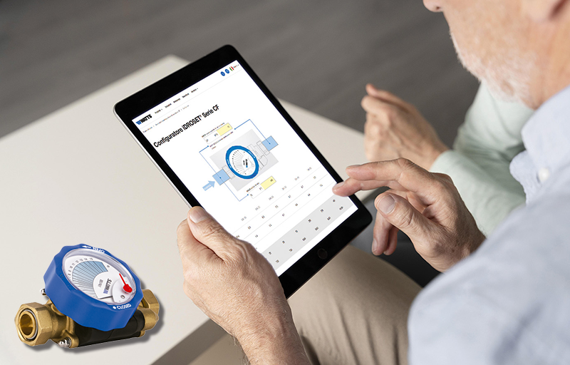 WATTS, SERIE CF iDROSET®: la válvula de equilibrado estático fácil de ajustar, fácil de leer