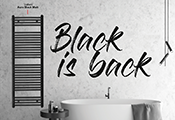 La multinacional suiza especialista en clima interior se apunta a la última tendencia del negro mate desarrollando dos de sus productos en este sugerente color