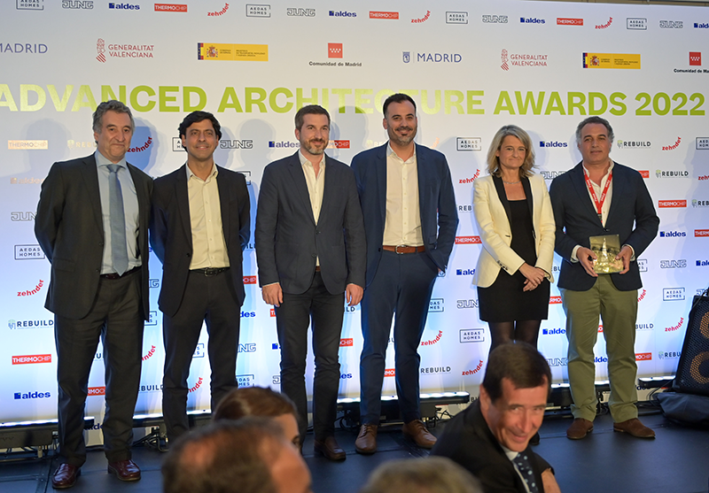 ZEHNDER Group Ibérica patrocina el premio a la innovación de producto en los Advanced Architecture Awards 2022 de REBUILD