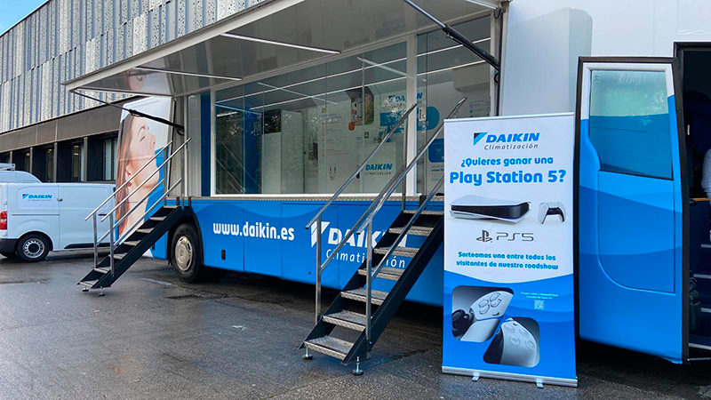 DAIKIN , arranca el roadshow que visitará a mayoristas e instaladores de toda España DAIKIN , arranca el roadshow que visitará a mayoristas e instaladores de toda España