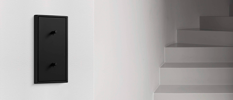 JUNG, la serie LS 1912 de mecanismos eléctricos estrena nuevos acabados en mate: negro grafito y blanco alpino