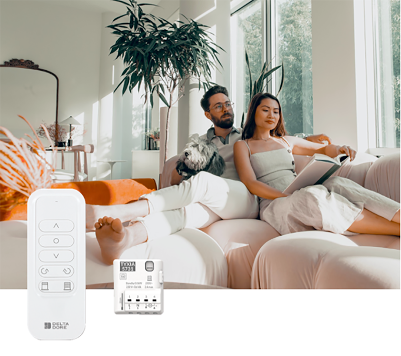 DELTA DORE, regulación de la iluminación natural y mejora de la climatización