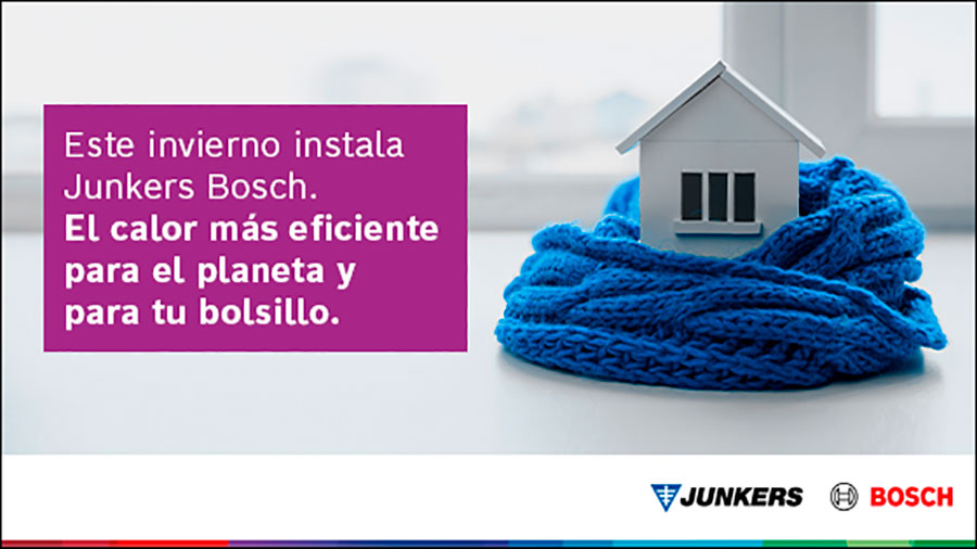 El calor más eficiente para el planeta y el bolsillo con la nueva campaña de Junkers Bosch