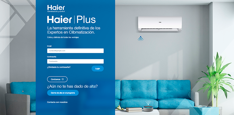 HAIER Climatización y Confort relanza Haier Plus, el programa de acompañamiento al instalador