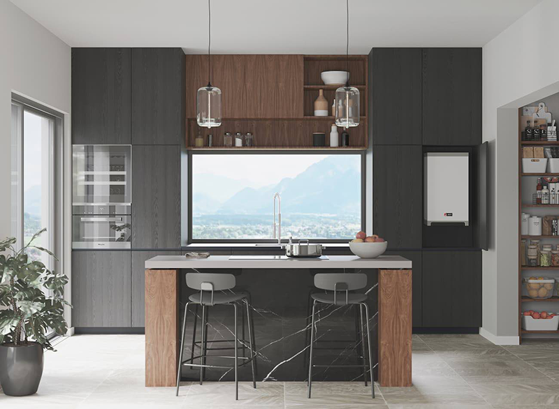 THERMOR, caldera Kompakt: doble condensación en dos circuitos independientes