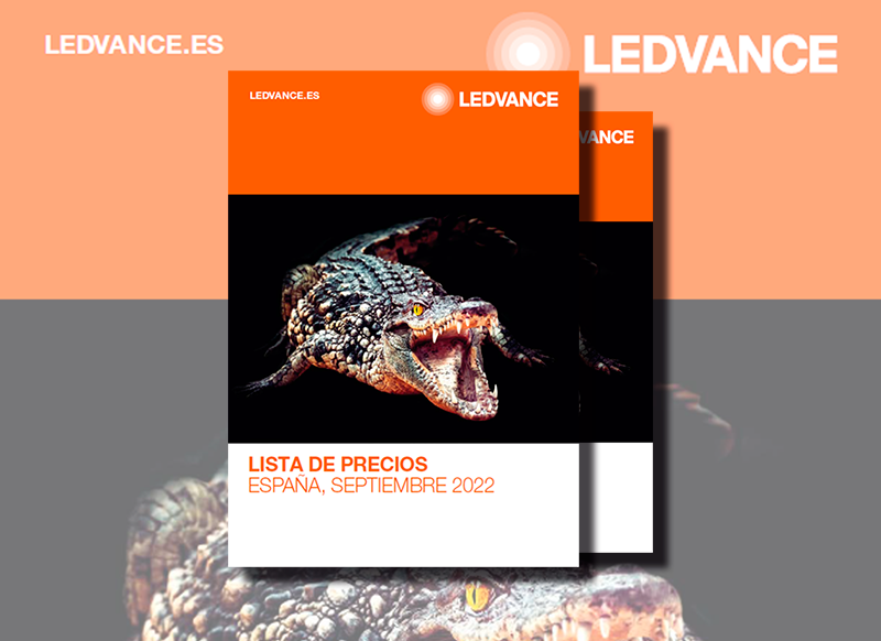LEDVANCE actualiza su Lista de Precios Septiembre 2022 con más de 580 novedades LEDVANCE actualiza su Lista de Precios Septiembre 2022 con más de 580 novedades