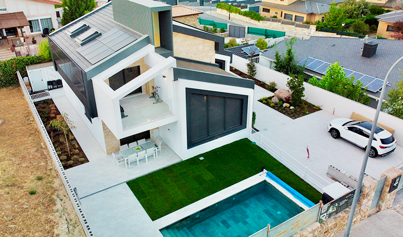 SAUNIER Duval, casa Sophia, probablemente la vivienda más sostenible de Europa, elige la solución de aerotermia compacta Genia Air Max