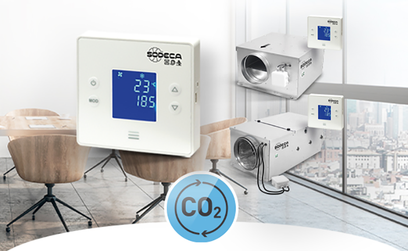 SODECA presenta los kits con control inteligente para la regulación de CO2