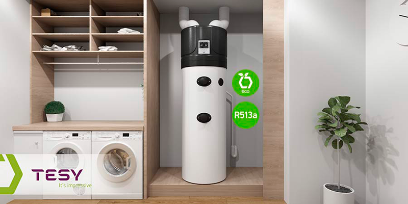 TESY lanza AquaThermica Eco: nueva serie de bombas de calor de aerotermia para agua caliente con mayor eficiencia energética y nuevo refrigerante ecológico