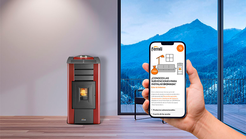 FERROLI amplía su Servicio de Gestión de Subvenciones a las instalaciones de biomasa