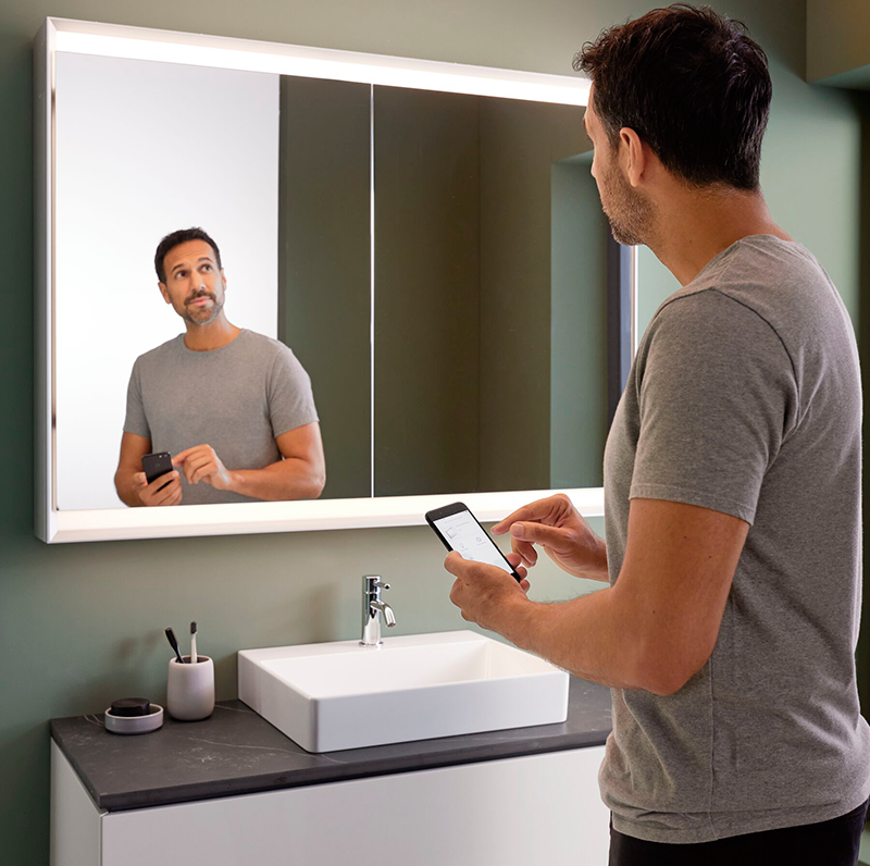 GEBERIT, el baño inteligente se maneja desde el smartphone