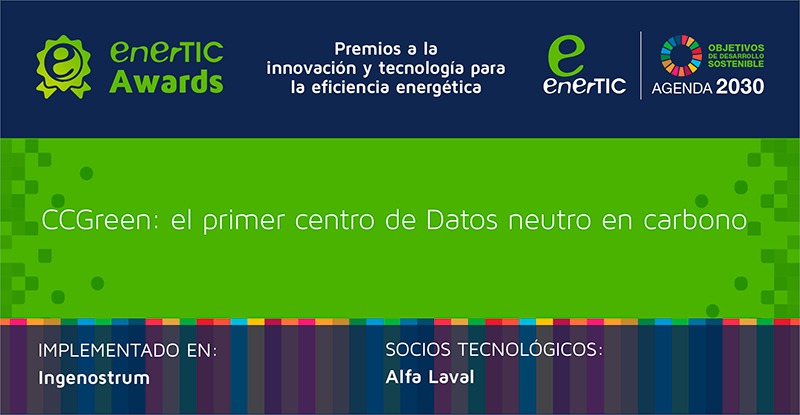ALFA Laval ha sido seleccionada como compañía candidata a los “Premios a la innovación y tecnología para la eficiencia energética” como socio tecnológico de Ingenostrum en los enerTIC Awards 2022 ALFA Laval ha sido seleccionada como compañía candidata a los “Premios a la innovación y tecnología para la eficiencia energética” como socio tecnológico de Ingenostrum en los enerTIC Awards 2022