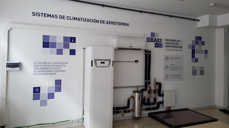 BAXI abre las puertas de su nueva aula técnica de formación en Bilbao BAXI abre las puertas de su nueva aula técnica de formación en Bilbao