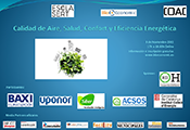 El 3 de noviembre la Escola SERT - COAC, Colegio Oficial de Arquitectos de Cataluña y BioEconomic, organizan una Jornada Técnica Online sobre la Calidad de Aire, la Salud, el Confort y la Eficiencia Energética