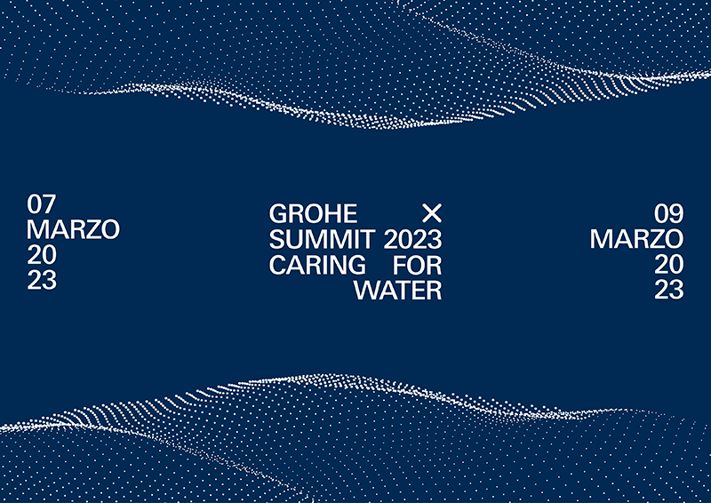 GROHE anuncia el GROHE X Summit 2023 “Caring for Water”