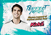 En plena cuenta atrás para la Copa Mundial de la FIFA Qatar 2022, Hisense se asocia con la leyenda del fútbol brasileño Kaká para lanzar la campaña "Perfect Match Tour" en Qatar