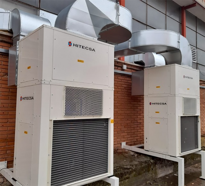 HITECSA, climatización en un edificio de oficinas en Torrejón de Ardoz HITECSA, climatización en un edificio de oficinas en Torrejón de Ardoz