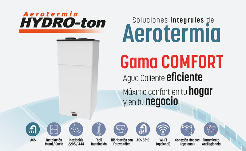 MITSUBISHI Heavy Industries presenta HYDRO-ton Comfort MITSUBISHI Heavy Industries presenta HYDRO-ton Comfort