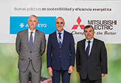 El Alcalde de Sevilla, Antonio Muñoz Martínez, ha inaugurado una nueva instalación de última tecnología en ahorro energético en el hospital de día Asepeyo Cartuja de la mano de Mitsubishi Electric El Alcalde de Sevilla, Antonio Muñoz Martínez, ha inaugurado una nueva instalación de última tecnología en ahorro energético en el hospital de día Asepeyo Cartuja de la mano de Mitsubishi Electric