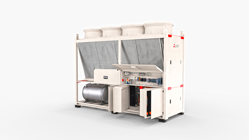 MITSUBISHI Electric, máxima eficiencia energética en la nueva gama de enfriadoras y bombas de calor