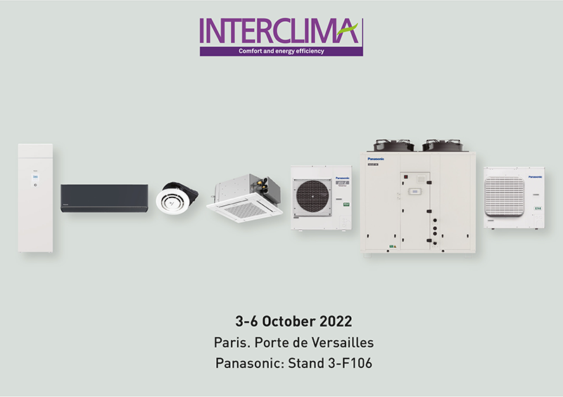PANASONIC presenta en Interclima sus últimas novedades en climatización PANASONIC presenta en Interclima sus últimas novedades en climatización