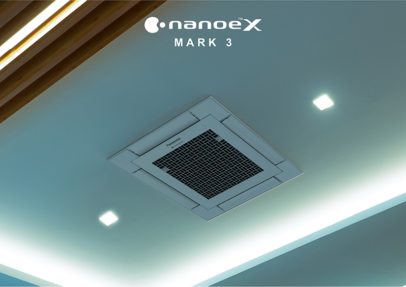 PANASONIC presenta su nuevo Mini Casette VRF con nanoe™ X Mark 3 mejorado