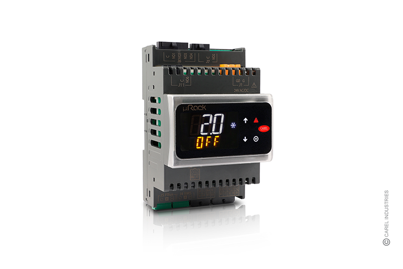 µRack, el nuevo controlador de CAREL para centrales compactas de compresores µRack, el nuevo controlador de CAREL para centrales compactas de compresores